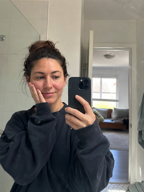 Said their face looked less swollen when they woke up