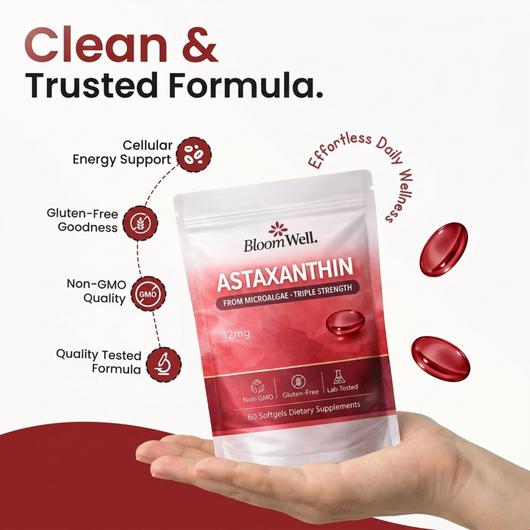 The Super Vitamin | Astaxanthin 12mg Softgels