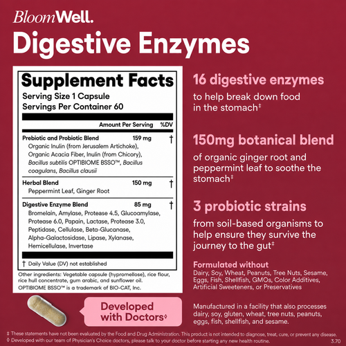 BloomWell® - Digestive Enzymes