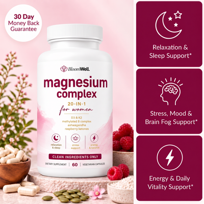 Magnesium Complex for Women | 20-in-1 Formula