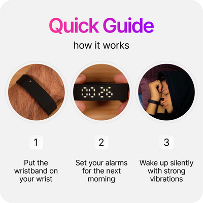 Vesper® Vibration Alarm Band