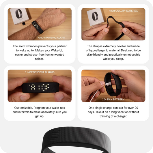 Vesper® Vibration Alarm Band
