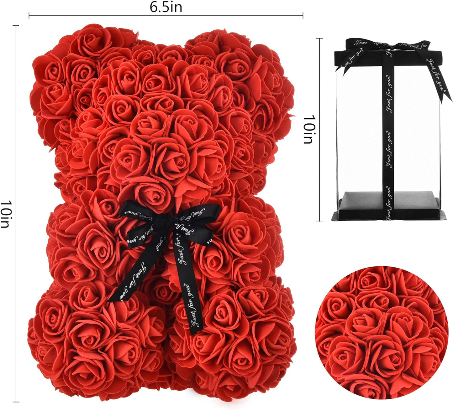 Eternal Blossom Rose Teddy